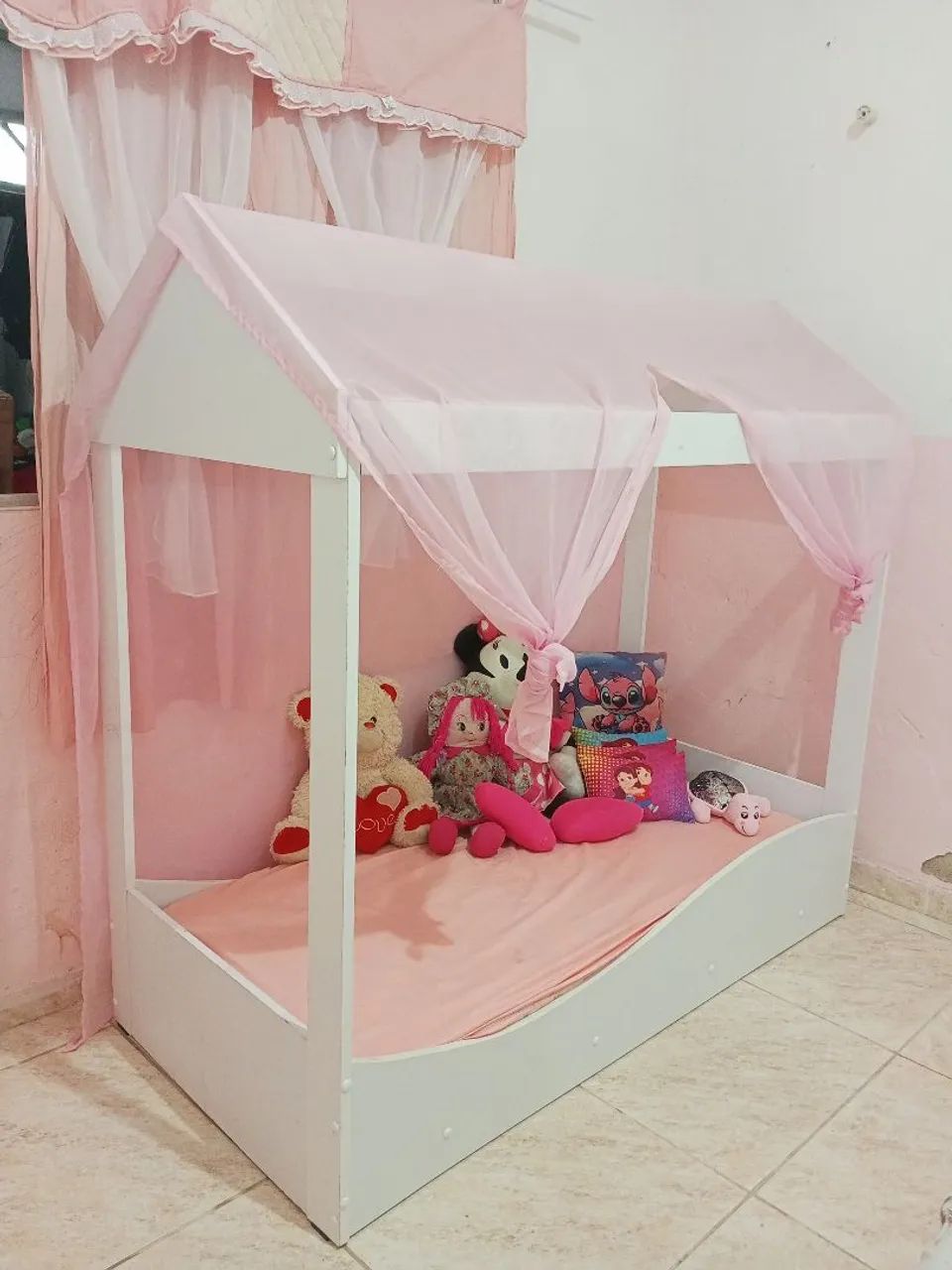 CAMA INFANTIL COM COLCHÃO  - Foto 2