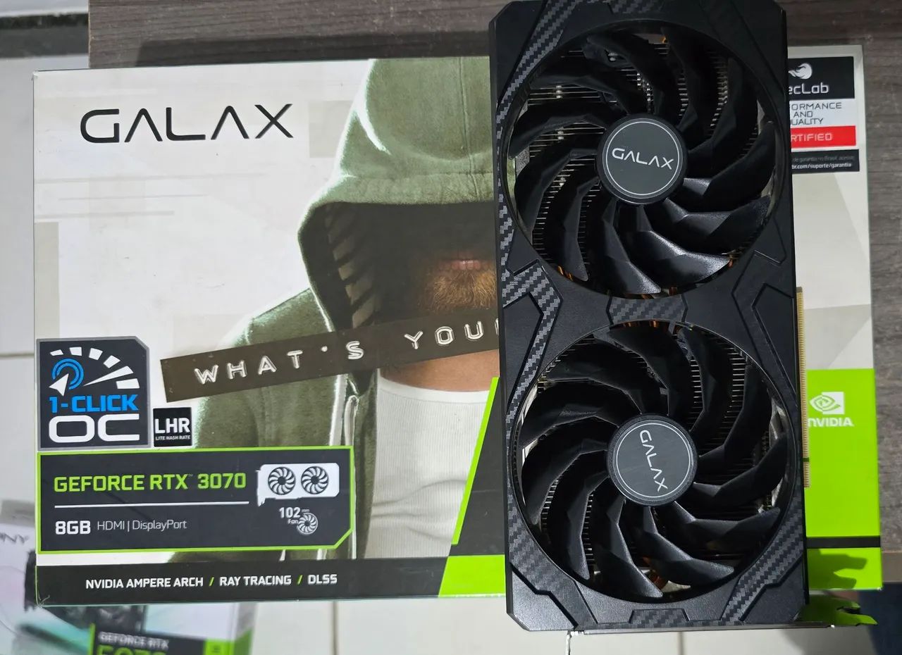 Rtx 3070 excelente  para games da nova geração 