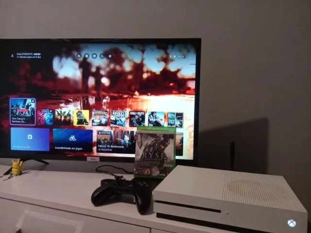 Xbox One S - 500GB - 1 Controle - 1 Jogo - Foto 2