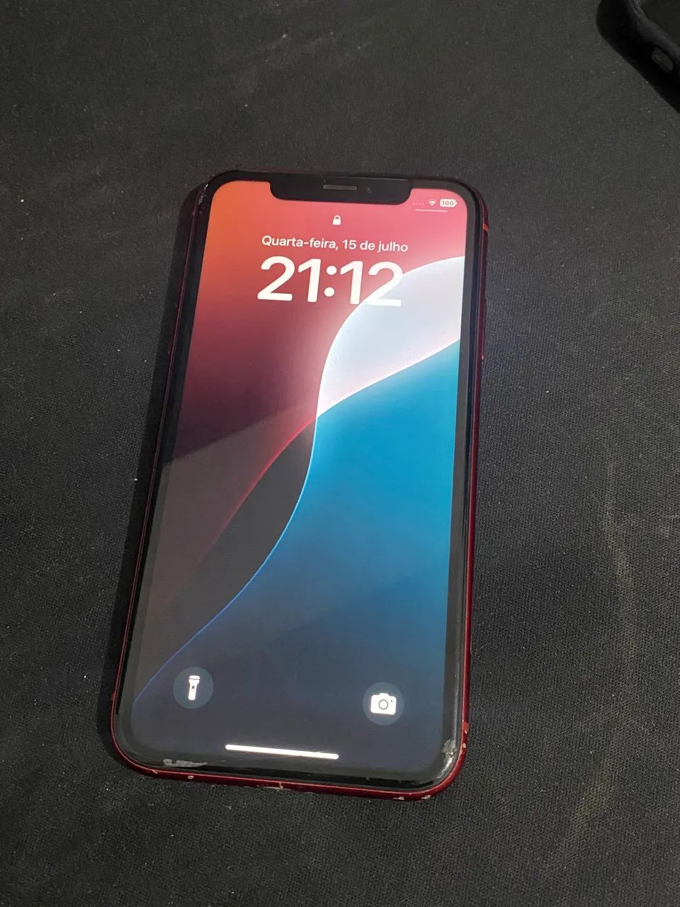 iPhone XR (RED) 64GB - 100% Original e Funcional (Face ID OK)