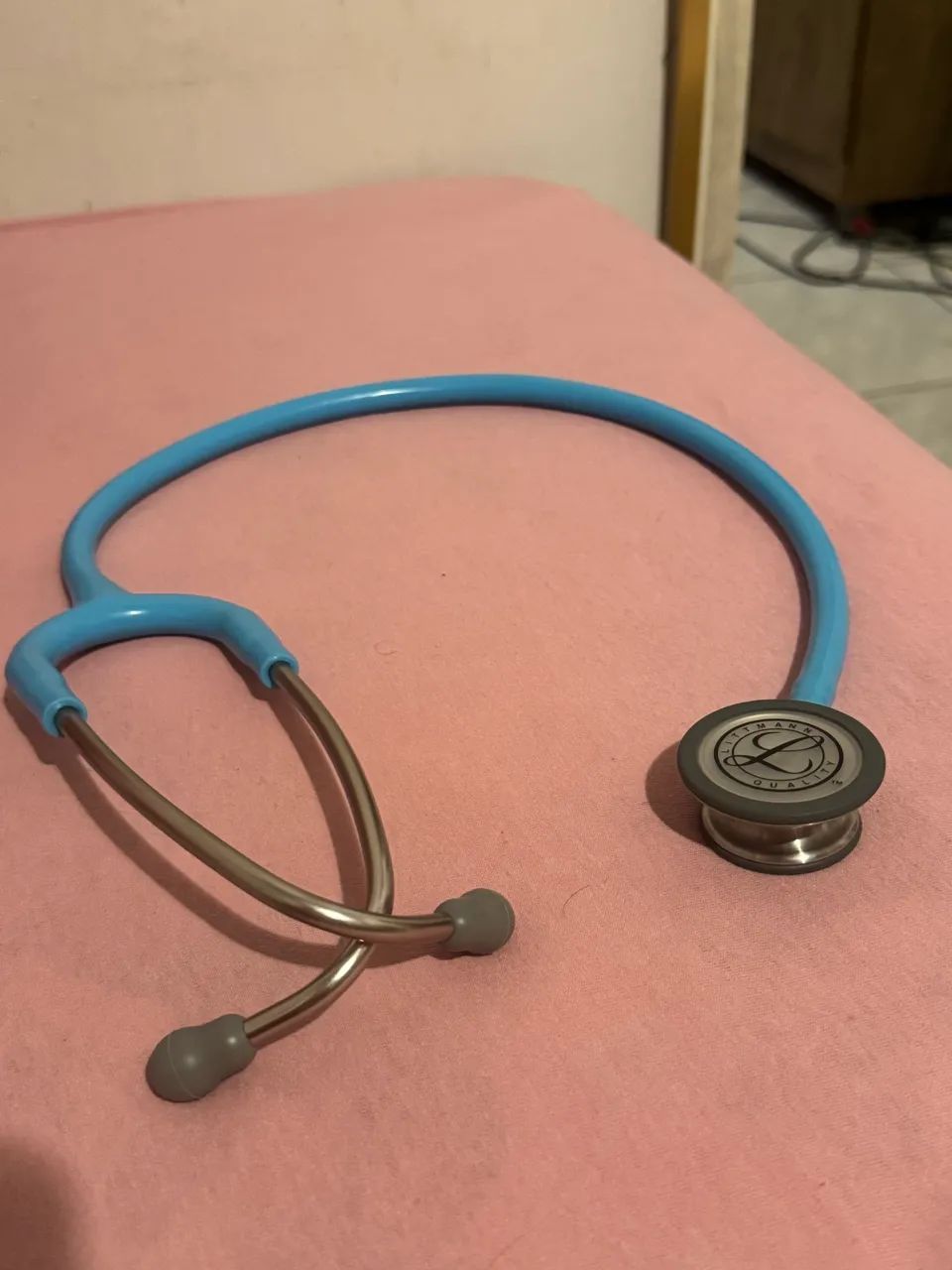 Estetoscópio Littmann Quality Azul - Foto 3