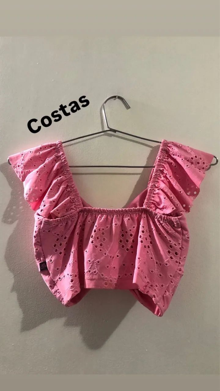 Cropped com bojo tamanho G - Foto 2