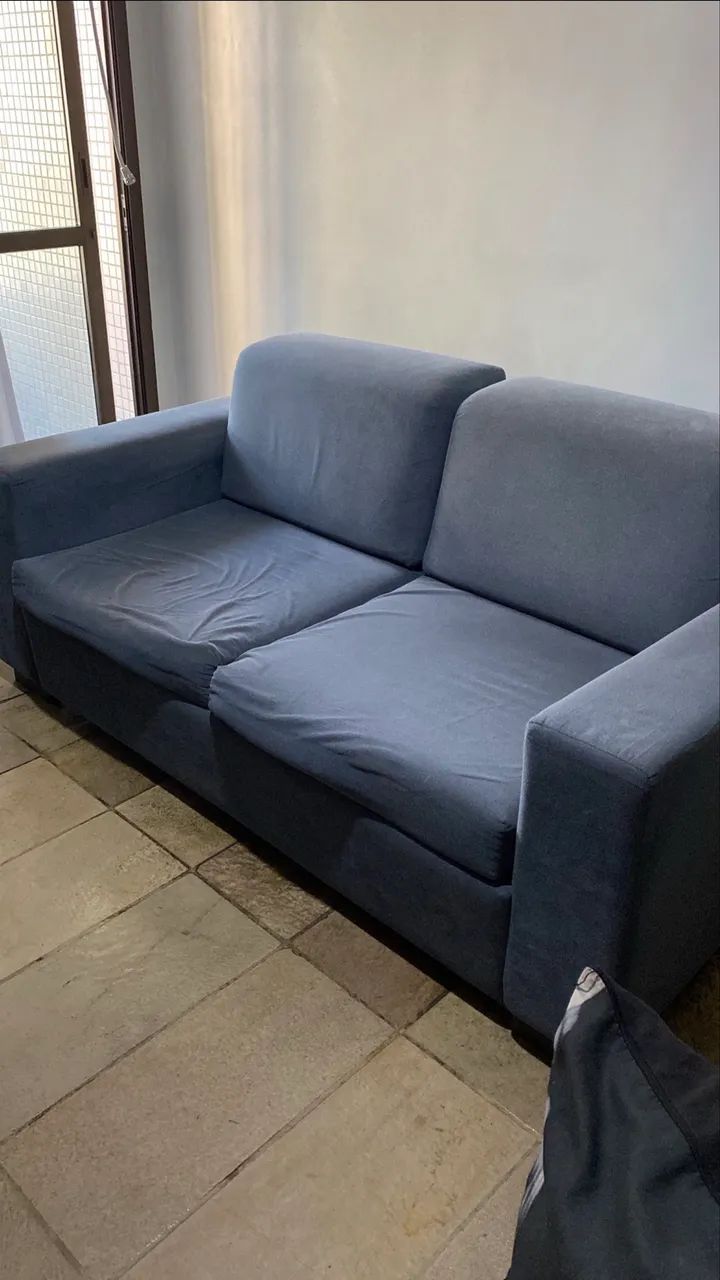 Sofá-Cama Líder Interiores | Aço Galvanizado e Colchão D33