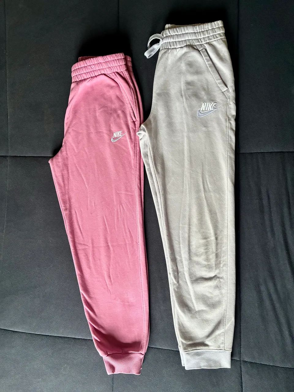 2 Calças Nike Sportwear Club Knit Infantil TAM G.