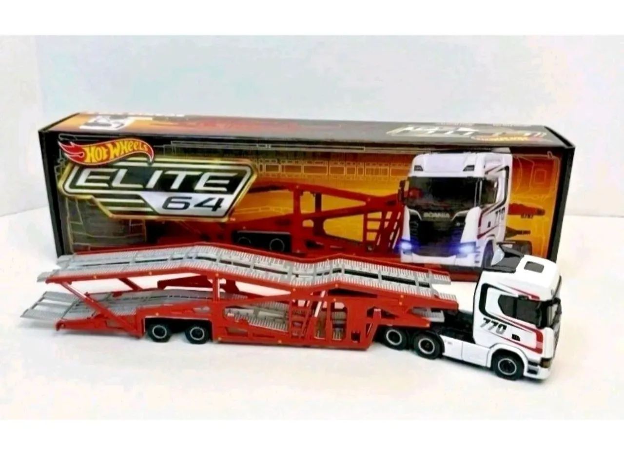 Hot Wheels Elite 64 Scania 770s Mattel Creations - Antiguidades