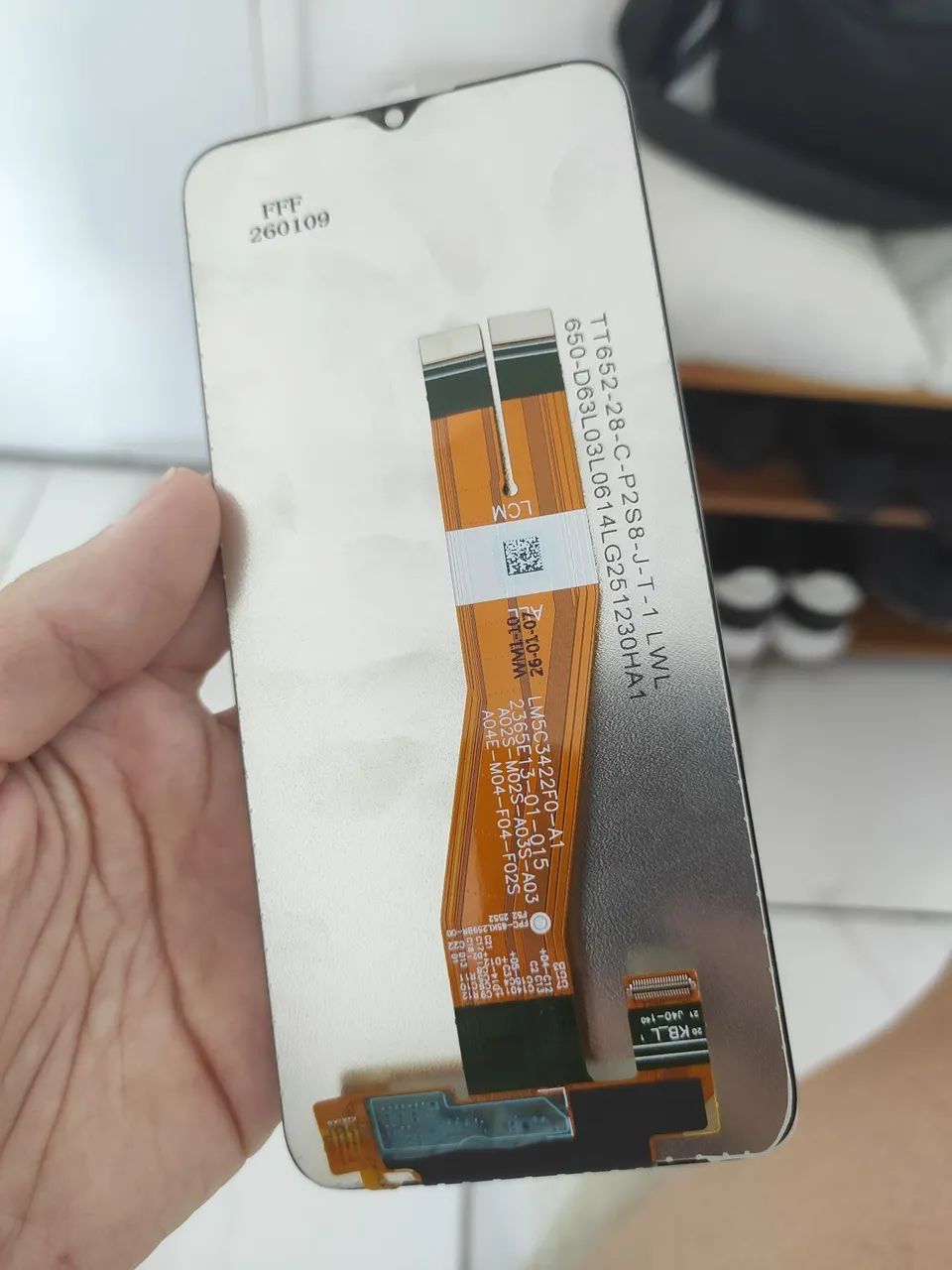 Tela LCD Samsung Galaxy A04e / M04 Compatível A03 A03s A02s