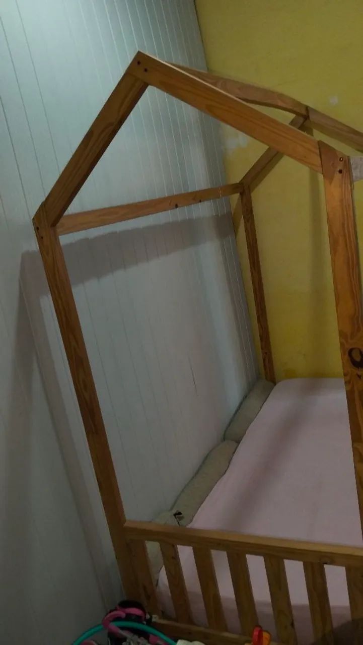 Cama infantil estilo casinha  - Foto 3