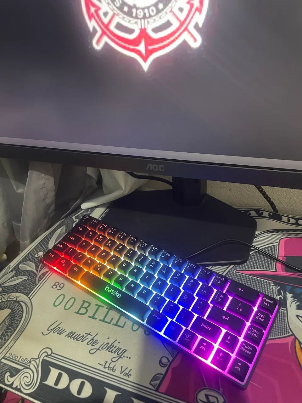 Teclado gamer 60%, mecânico  - Foto 3