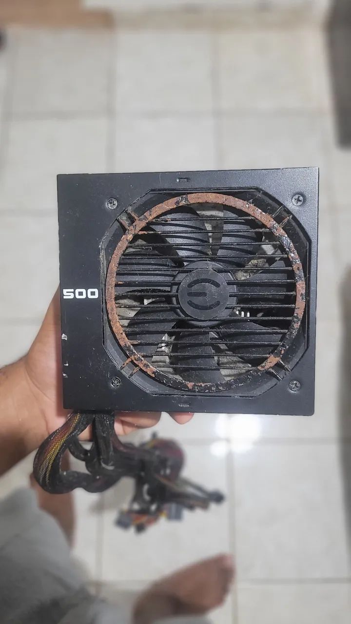 Fonte 500w evga - Foto 2