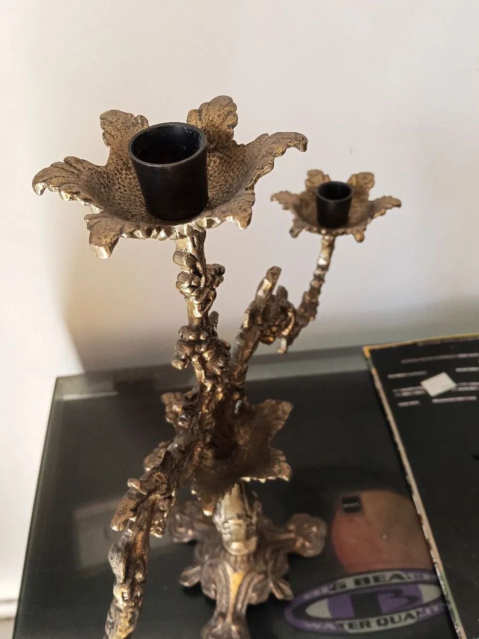 Castiçal em metal : - Foto 4