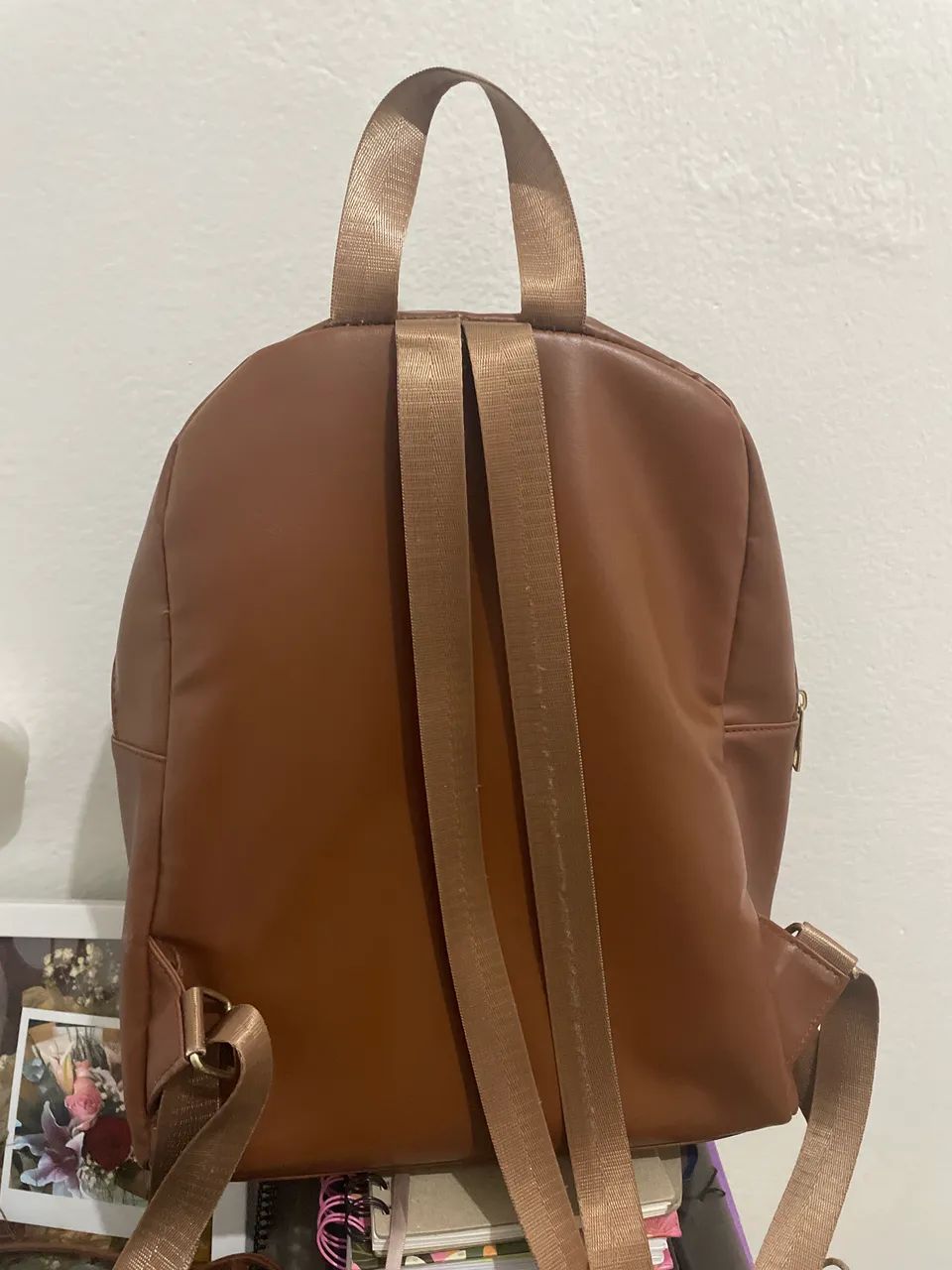 Mochila marrom estilosa - Foto 2