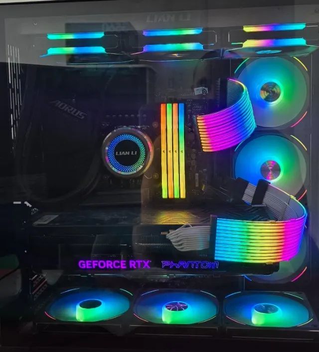 Pc i9 14900Kf Rtx 4080 S 96gb Estuo Trocas - Foto 3