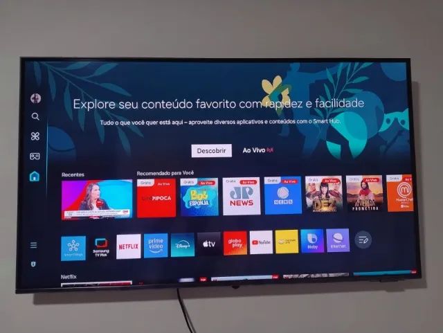 TV SAMSUNG 43 4K - NOVA NA CAIXA