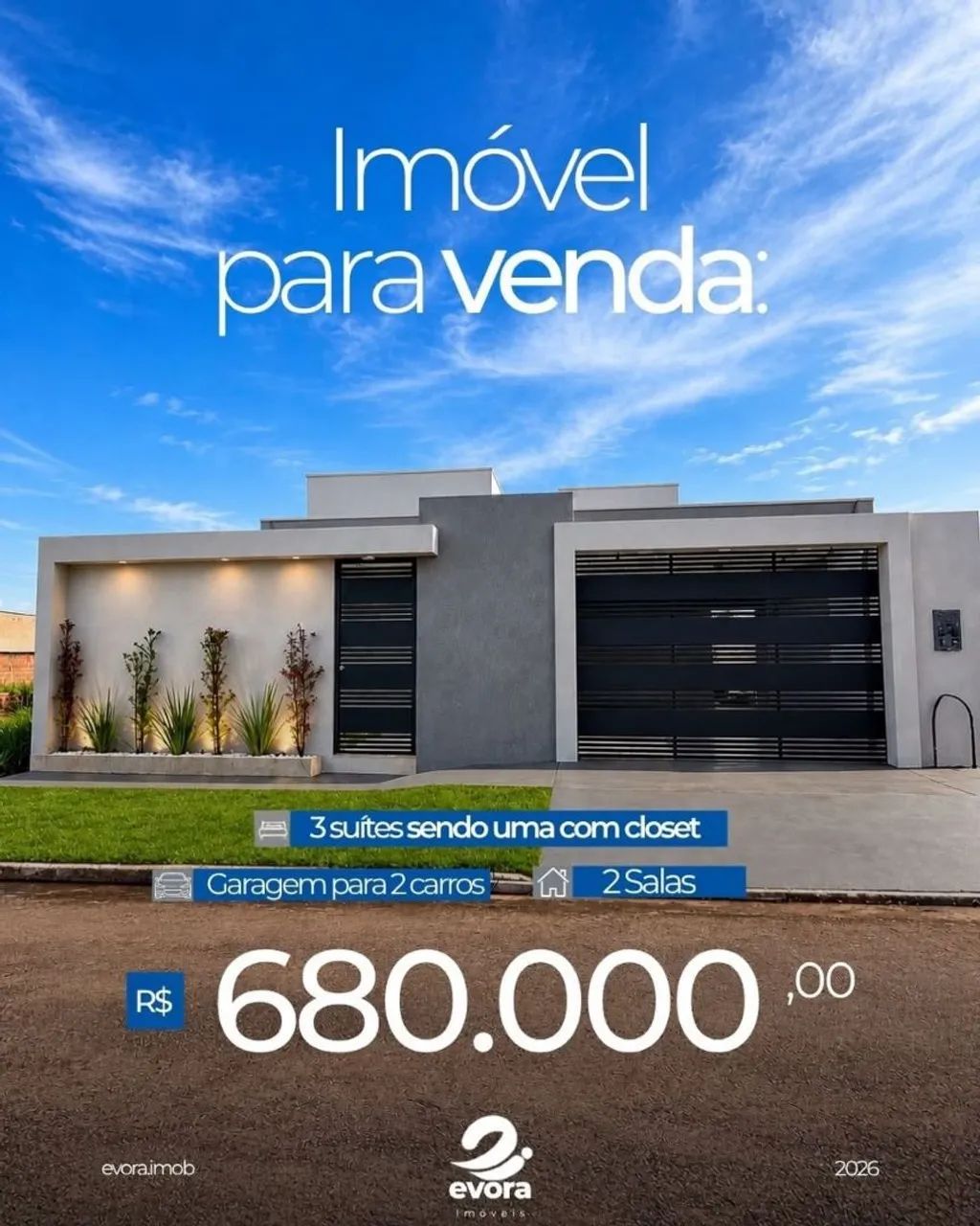 VENDE-SE LINDA CASA NO PORTAL IPÊ!