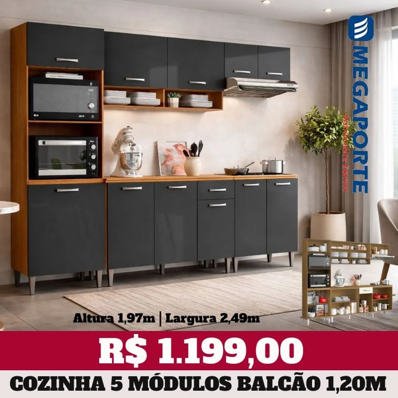 Armário de cozinha  - Foto 2
