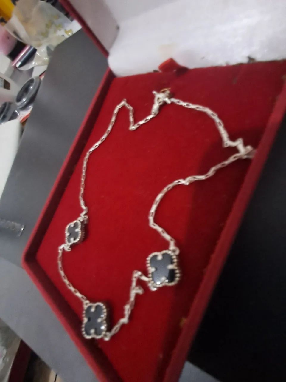 Colar trevo prata 925 - Foto 2