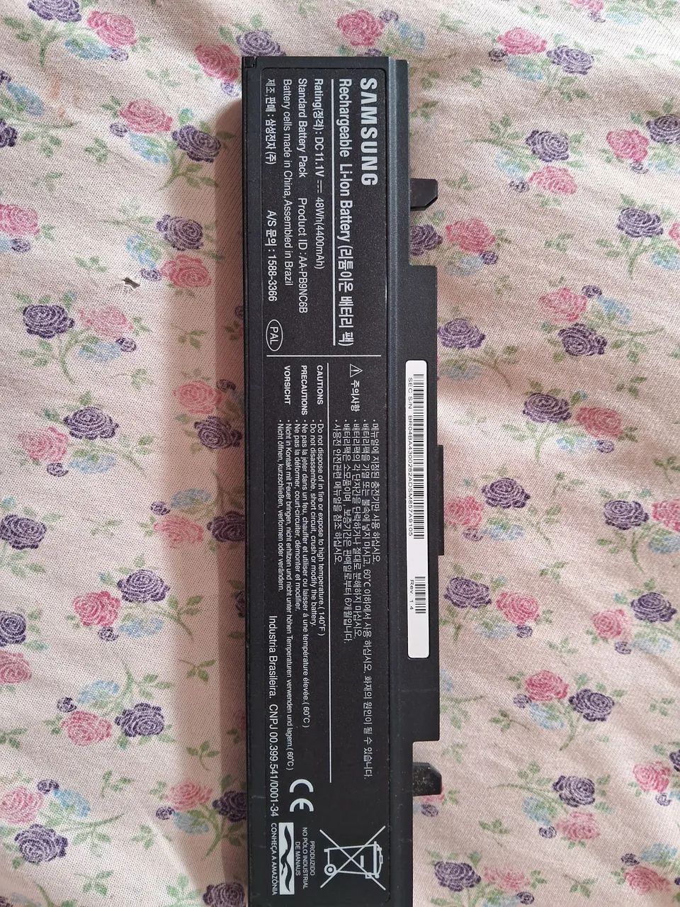 Bateria para notebook samsung 