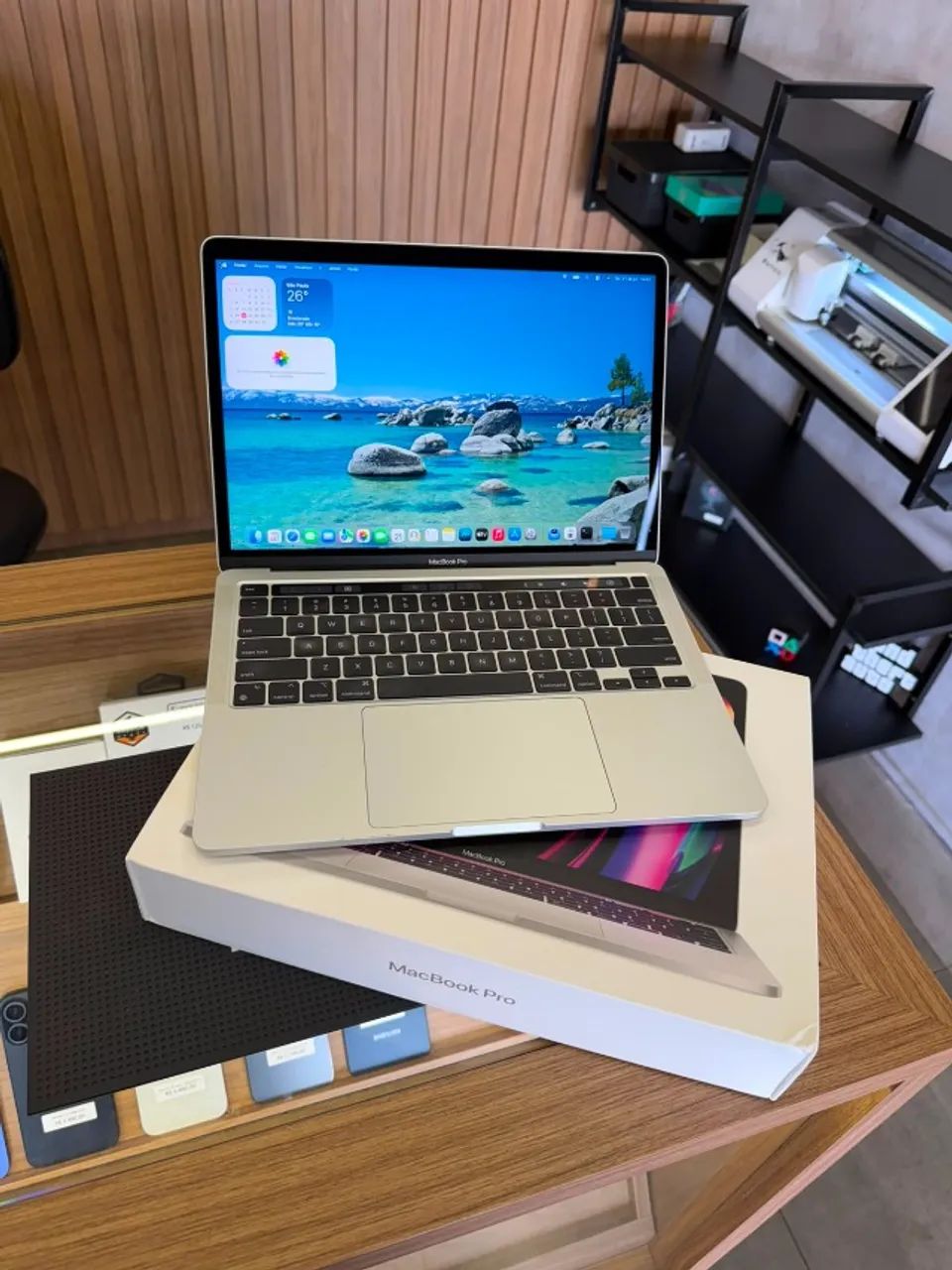 Macbook Pro M1 8/512gb + caixa (Anápolis)