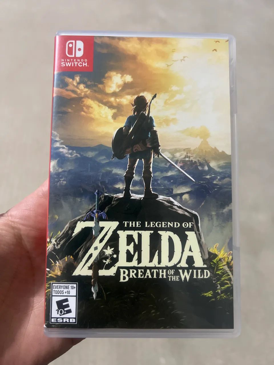 Zelda breath of the wild Nintendo Switch - Jogos de Vídeo Game