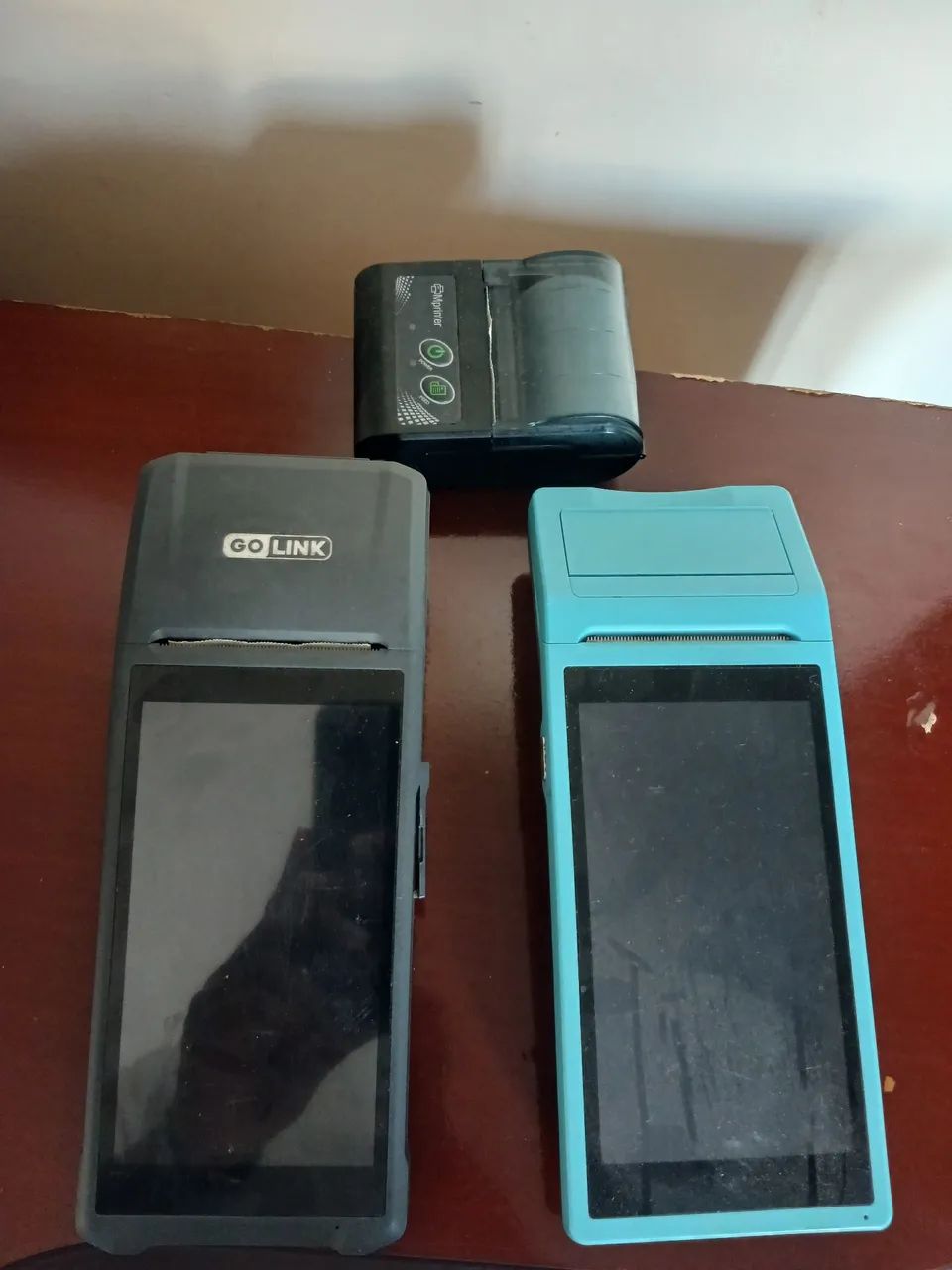Maquininha POS GOLINK V2Pro e Impressora Térmica 
