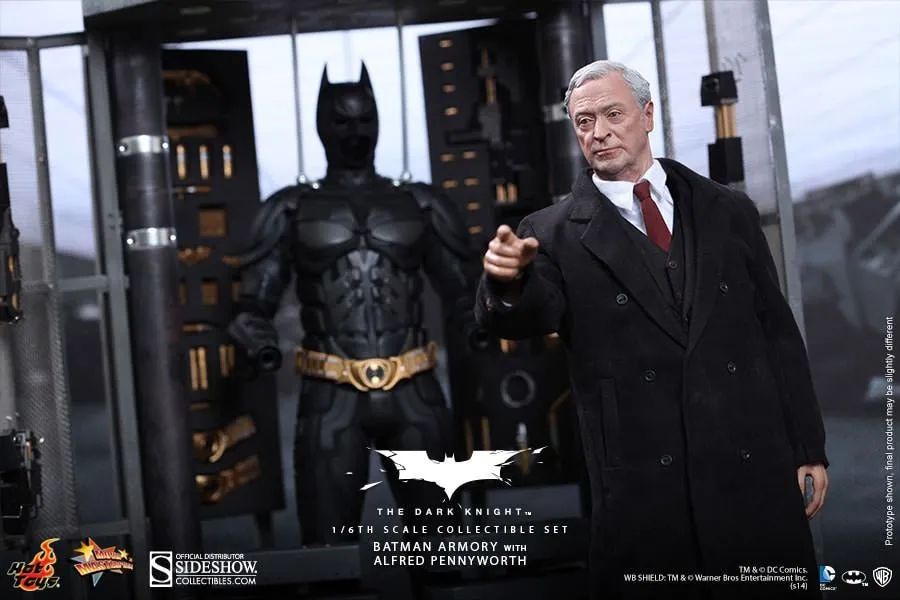 Hot Toys Batman Armory  Bruce Wayne and Alfred  - Foto 4