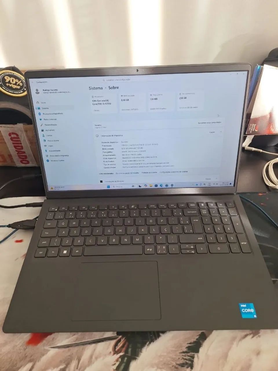 Notebook Dell décima segunda geração 