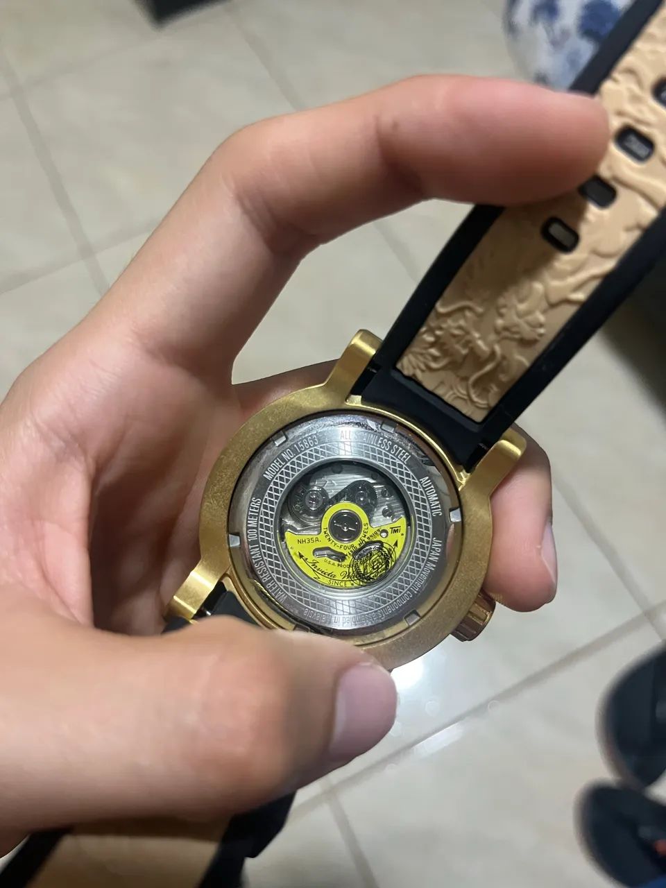 Relógio Invicta Yakuza s1 Rally Original 15836 preto - Foto 4