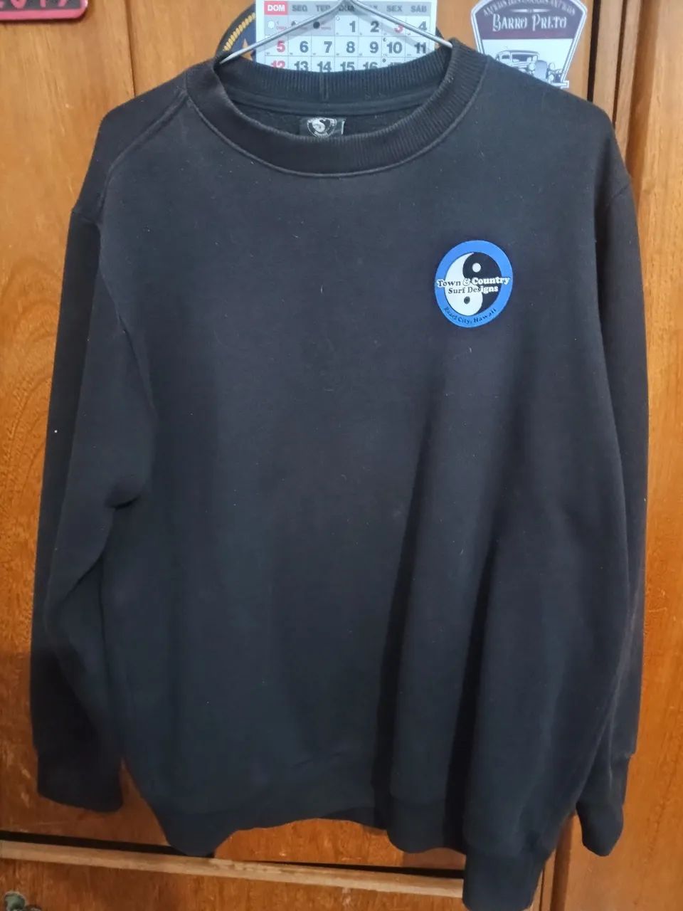 Blusa moletom Town & Country anos 2000.