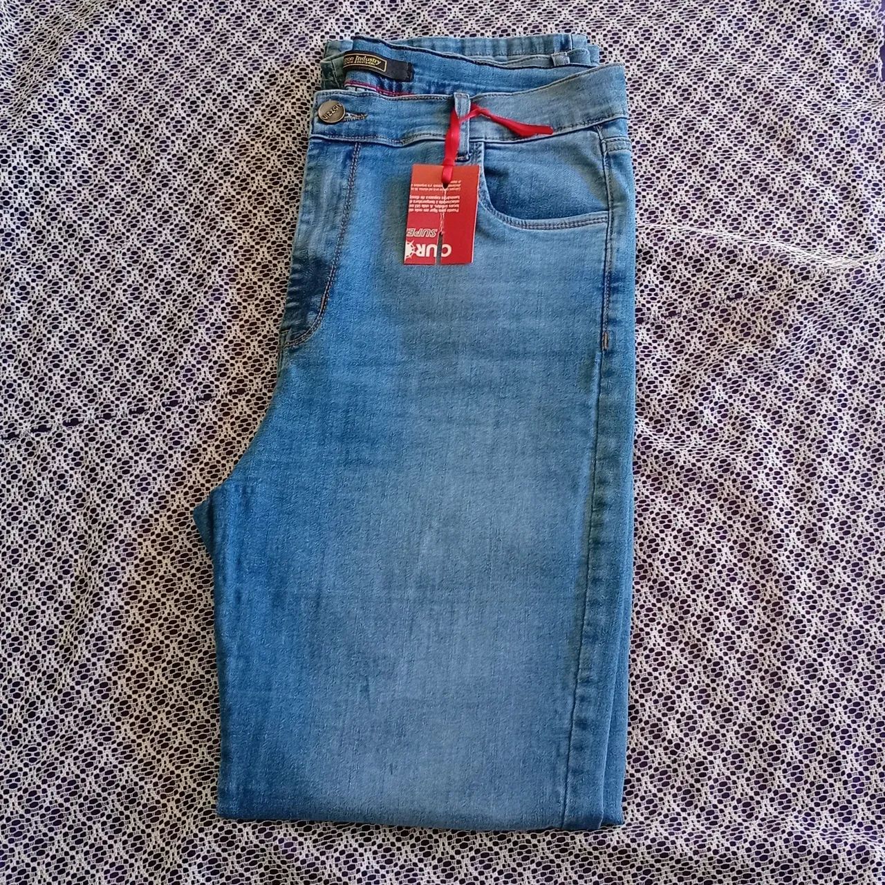 USADA CALÇA JEANS MASCULINA NR44