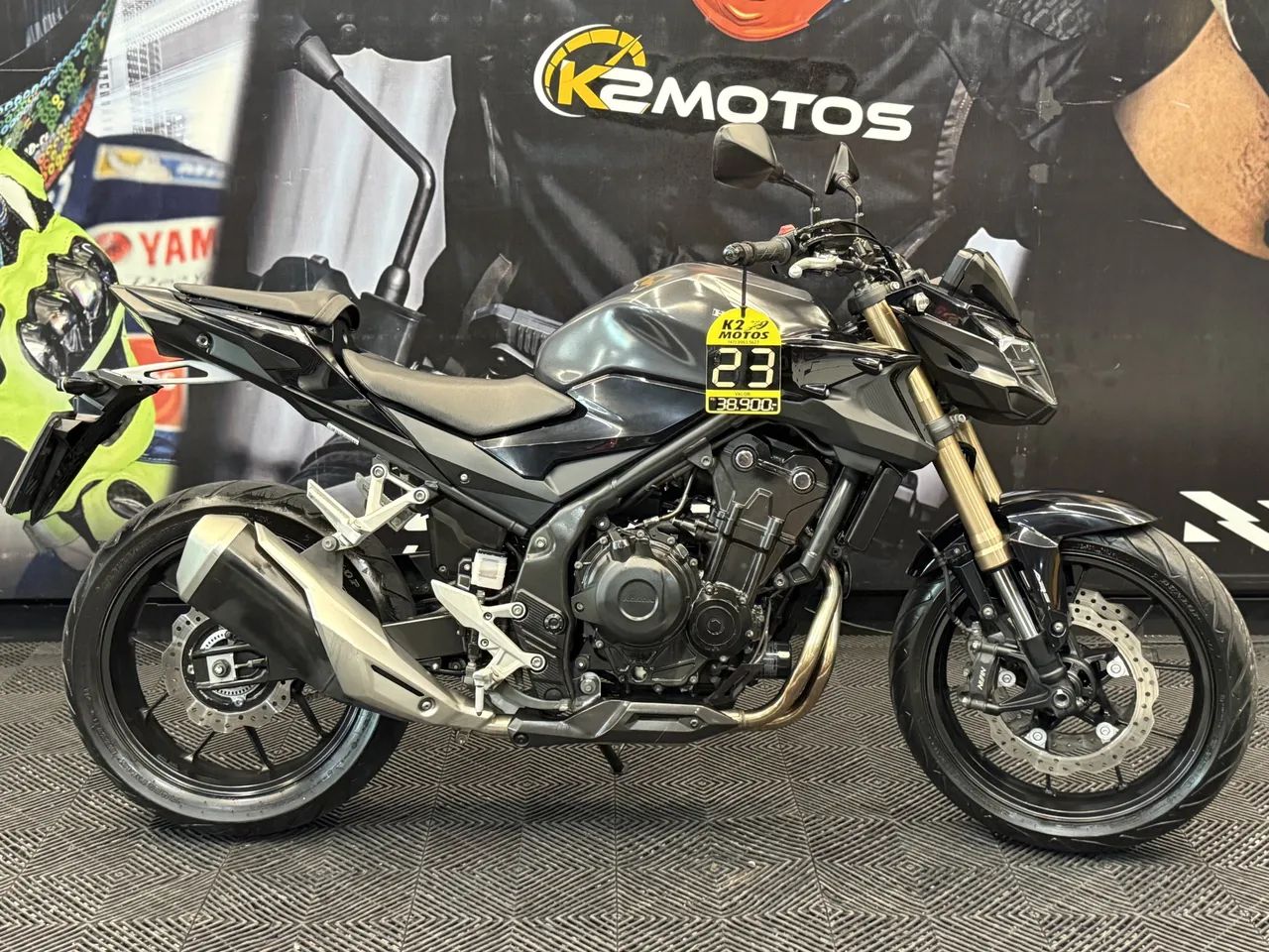 HONDA CB 500F 2023 * 20509Kms, Farol LED, Freio ABS, Susp. Invertida