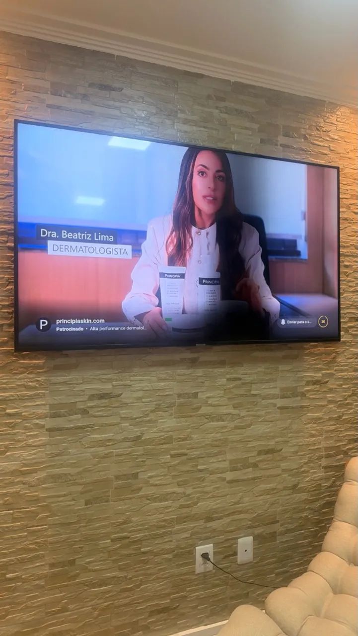 TV 65? Sansung com mancha - Foto 3