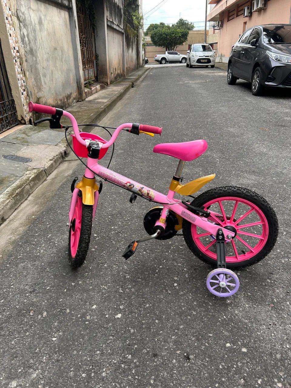 Bicicleta Princesas Infantil aro 16