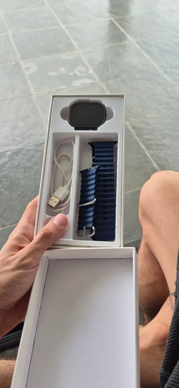 Relogio Esportivo Bluetooth HK10 ULTRA-A  - Foto 2