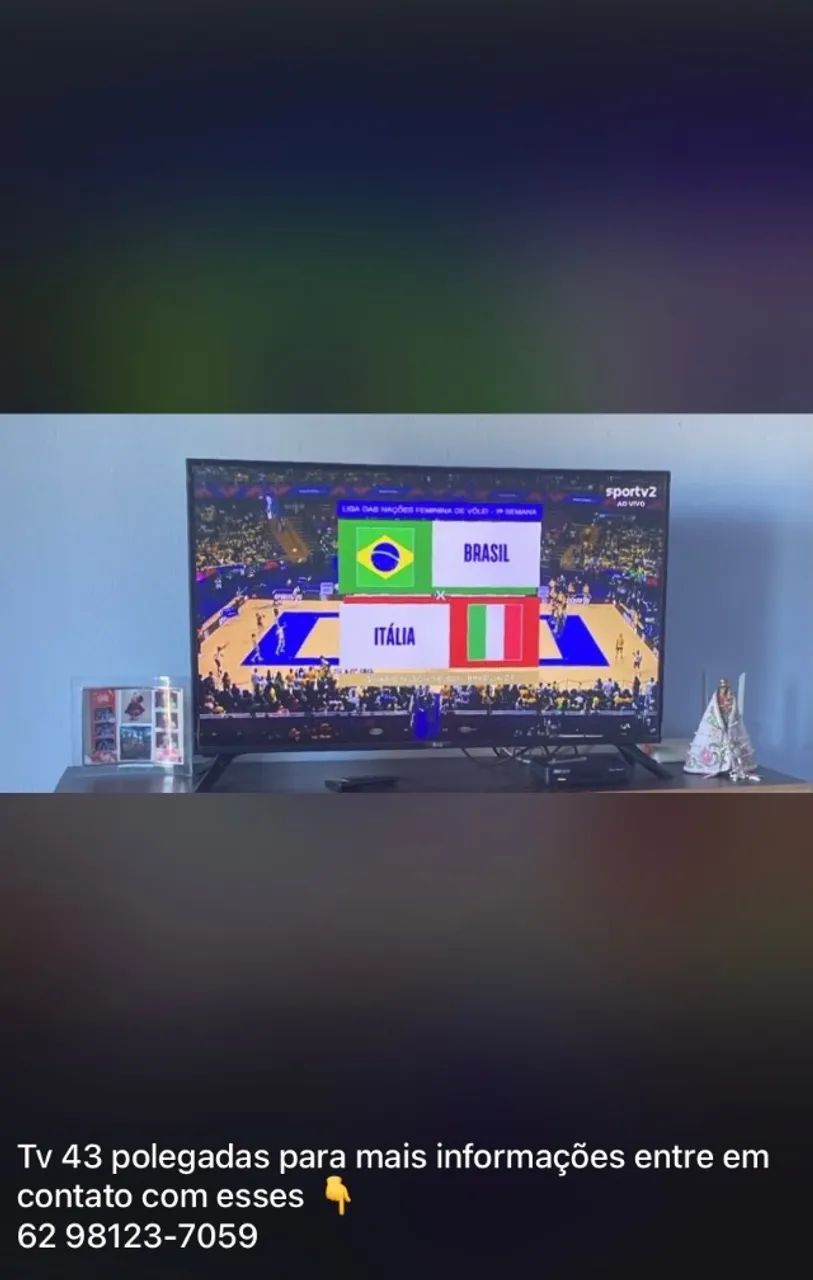 TV 43 polegadas (não é smart)