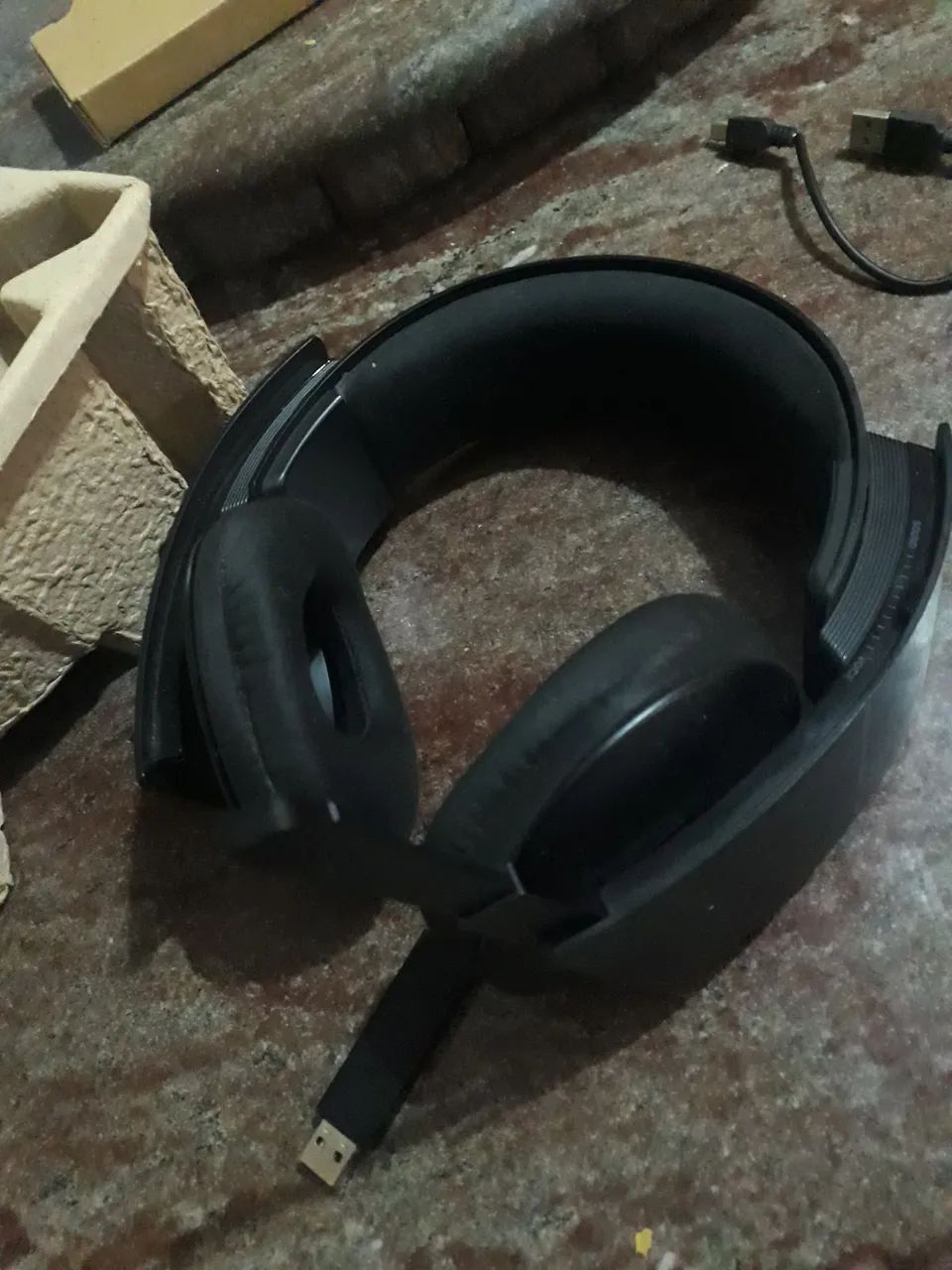 Fone wireless stereo headset 7.1 PlayStation 3 - Foto 4