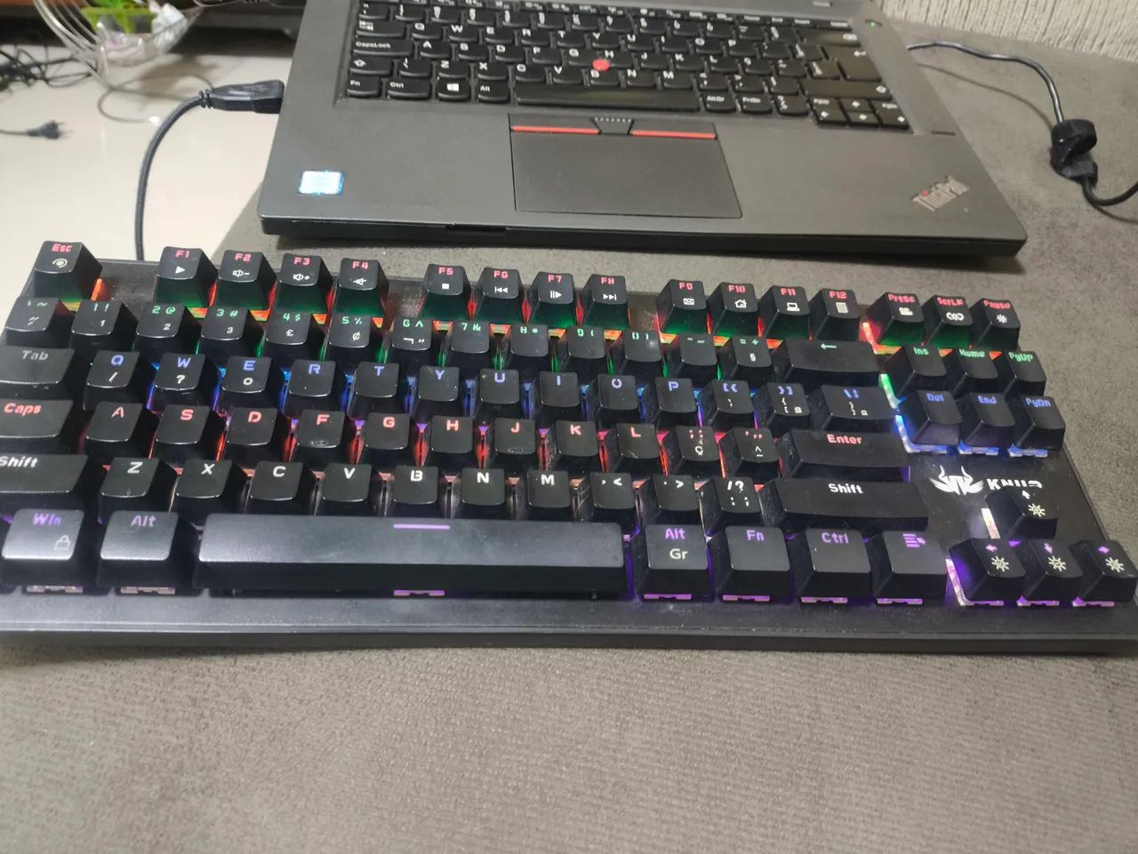 Teclado Game  RGB knup  - Foto 5