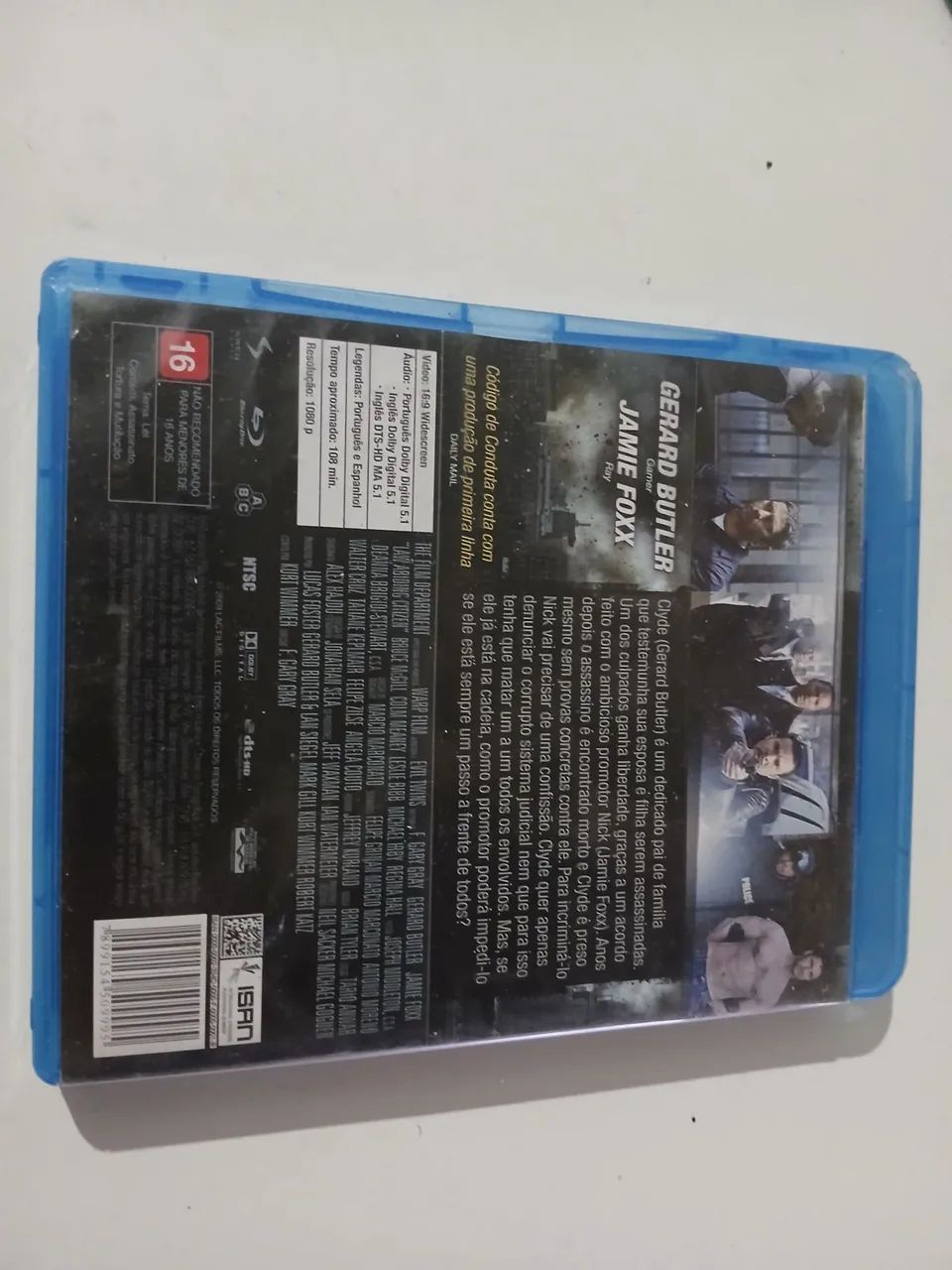 Filme "Código de conduta" DVD BLU-RAY - Foto 2