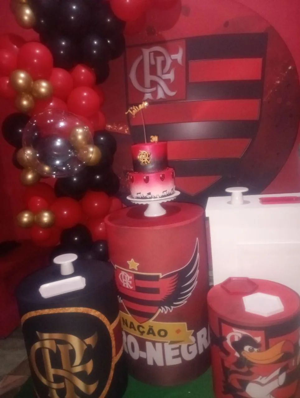 Decoração de aniversário montada  - Foto 4