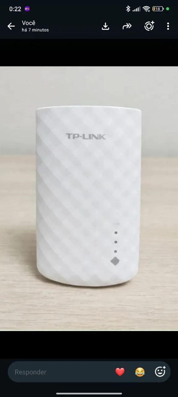 Repetidor De Sinal Wifi Tp-link Re200 V1