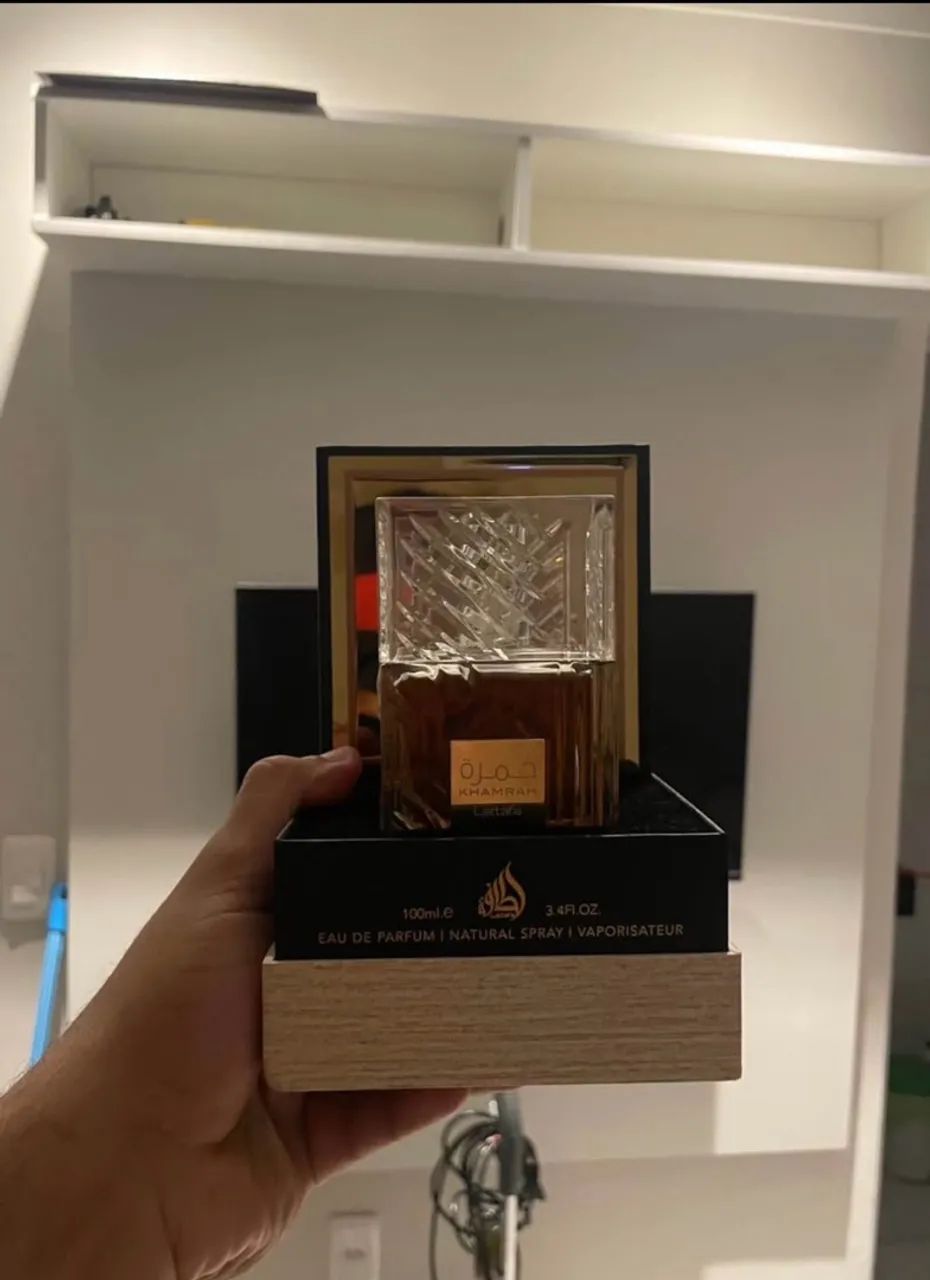 ? LATTAFA KHAMRAH 100ML ORIGINAL ? PRATICAMENTE NOVO ? - Foto 2