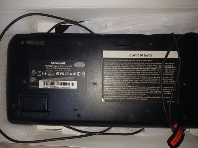 Teclado com fio Microsoft Wired Keyboard 400 - Foto 6