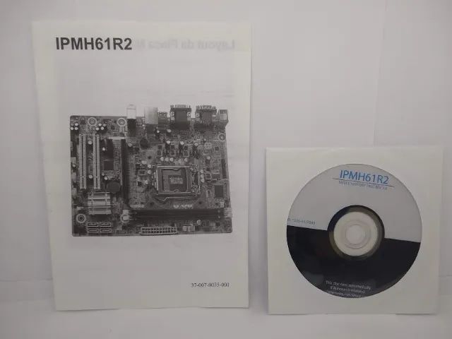 Cd E Layout Placa Mãe: Ipmh61r2 - Foto 2