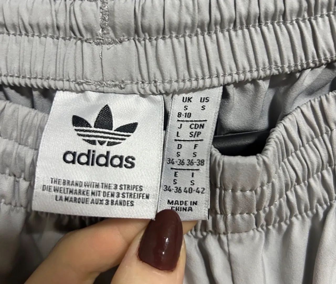 Calça Adidas zip off cinza - Foto 4
