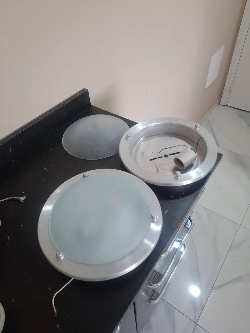 Luminárias teto / plafon em alumínio  - Foto 3