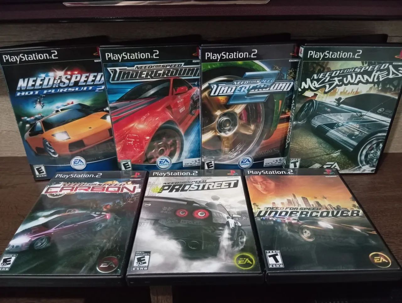 Coleção Need for Speed para Playstation 2 (REPRÔ)