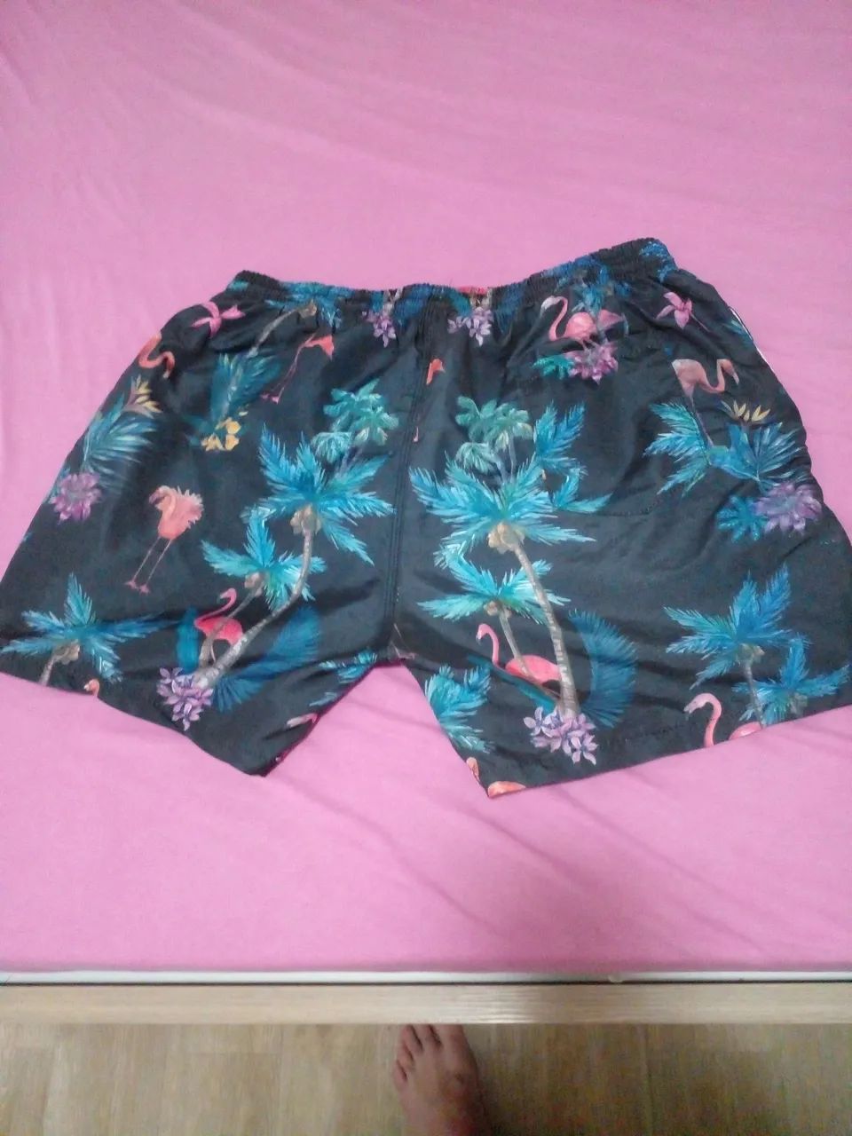 Short masculino verão estampado 
