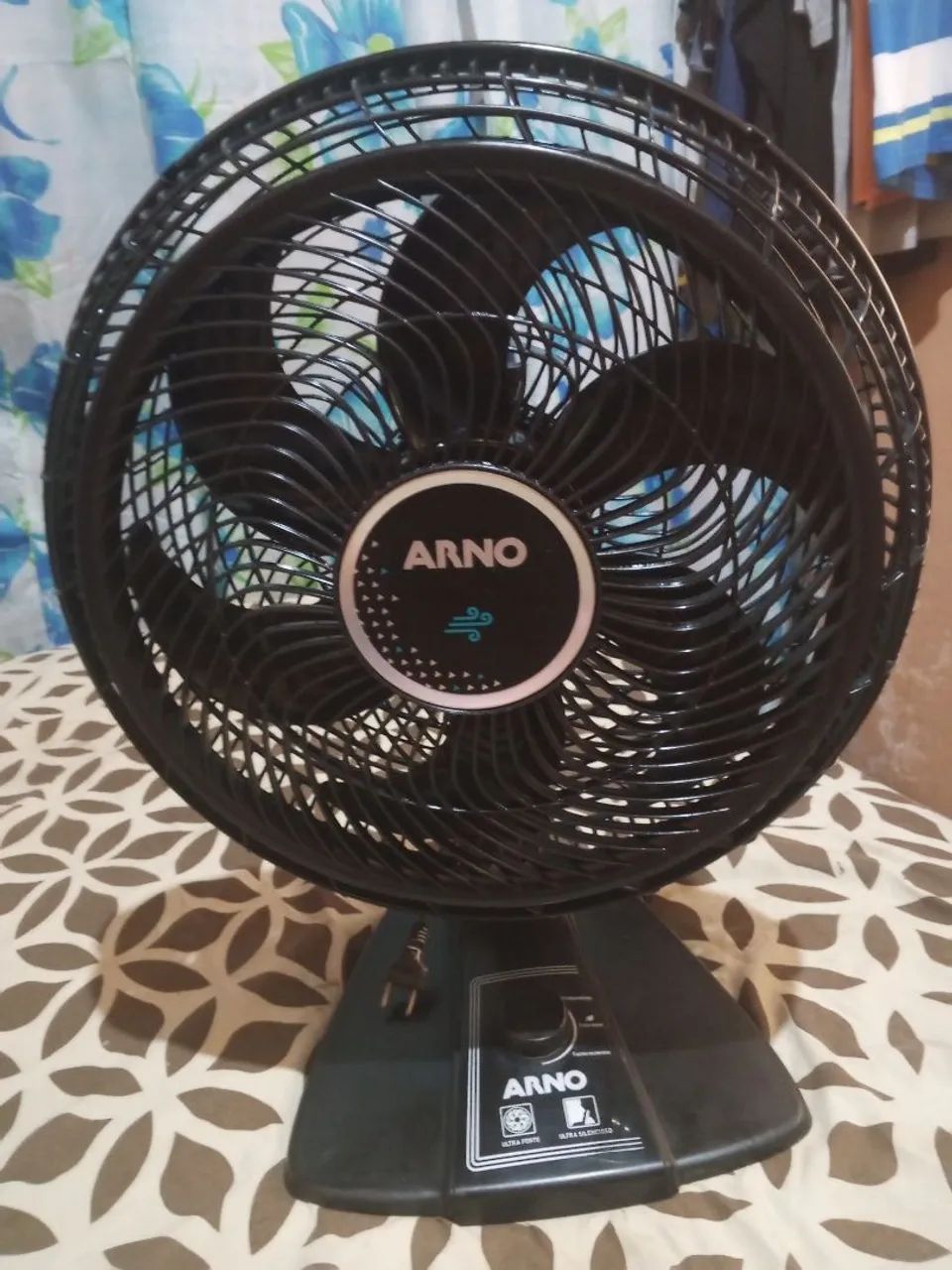 Ventilador turbo Arno 40cm funcionando perfeitamente em ótimo estado 