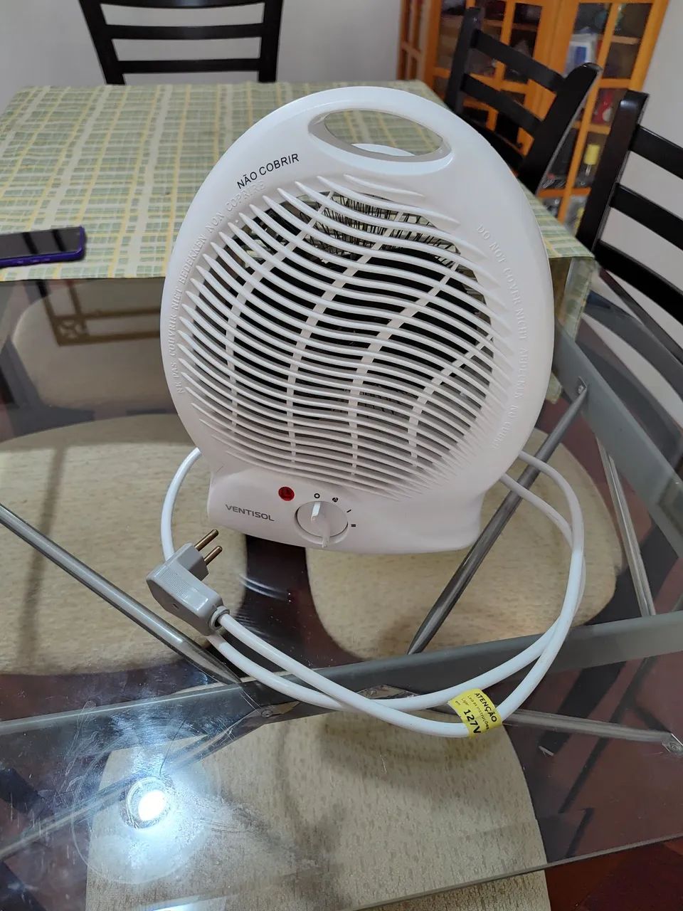 Aquecedor ventisol, pouco uso, funciona perfeitamente  - Foto 3