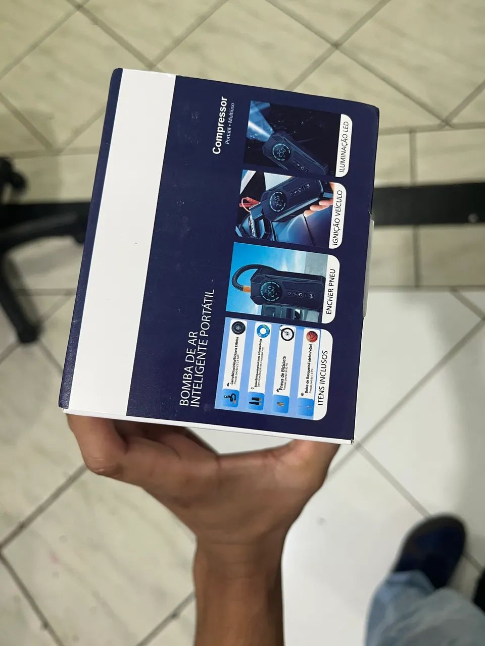 Bomba de ar portátil  - Foto 4