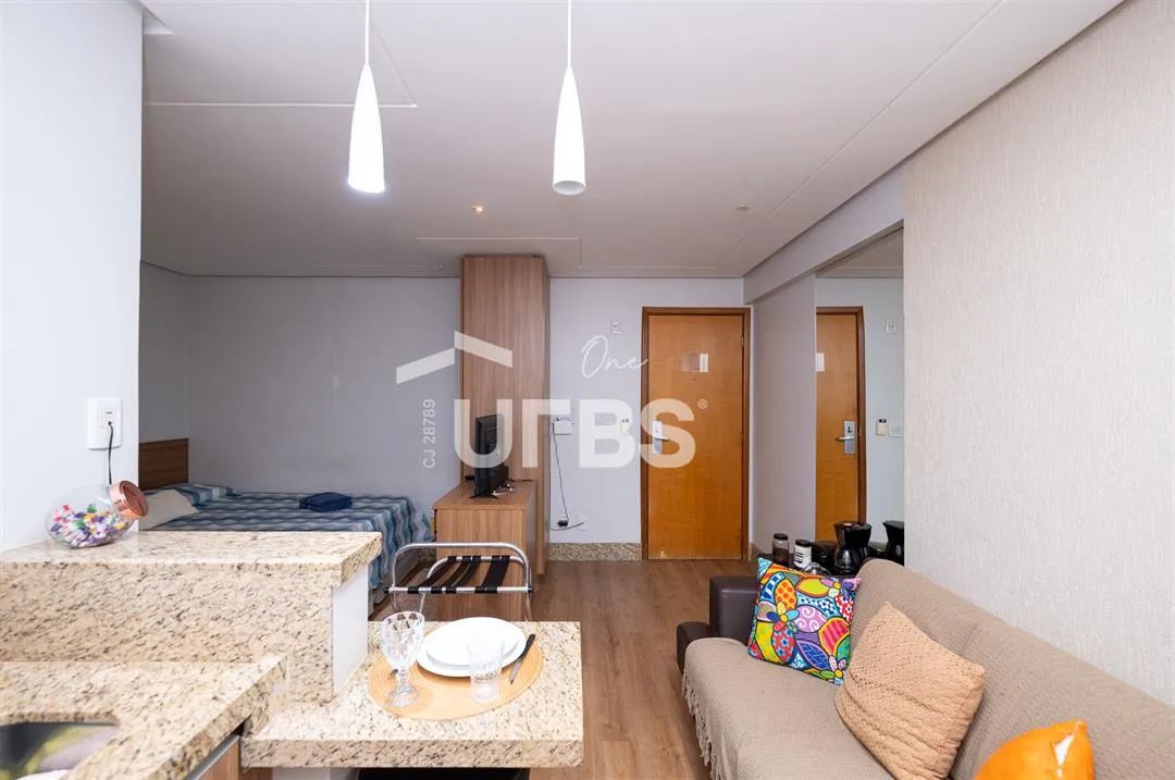 Apartamento à Venda no Setor Oeste  1 Quarto Mobiliado  Próximo à Praça do Sol - Foto 3
